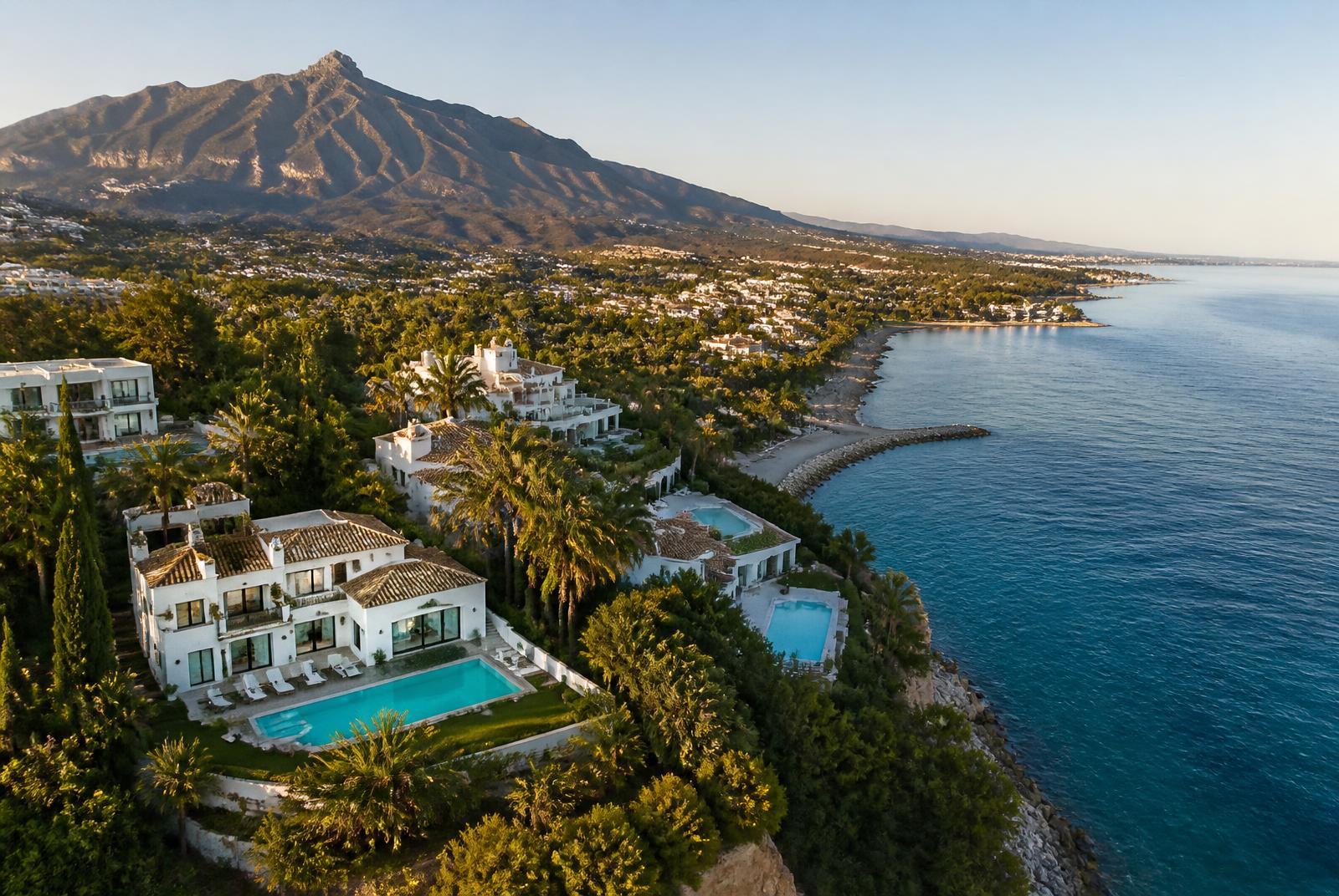 Marbella coastline